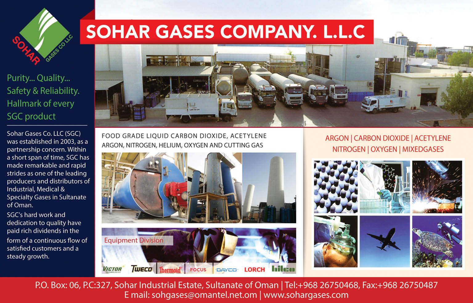 Sohar Gases Company LLC