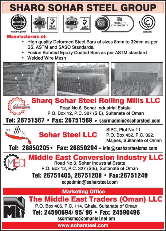 Sharq Sohar Steel Rolling Mills LLC